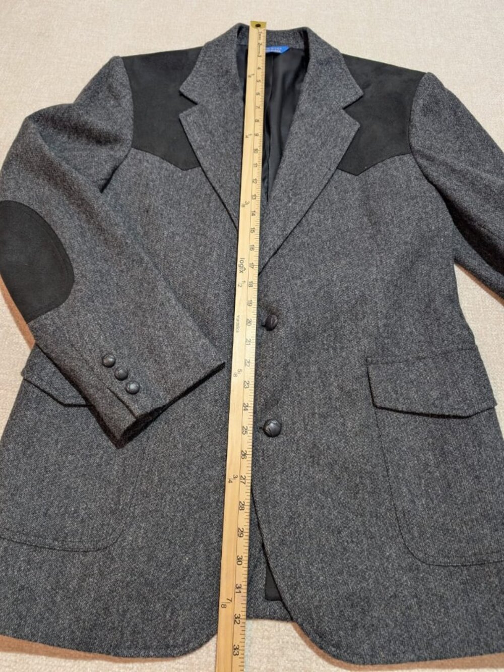 Vintage Pendleton Men’s Wool Western Blazer 44 Long - Picture 9 of 10